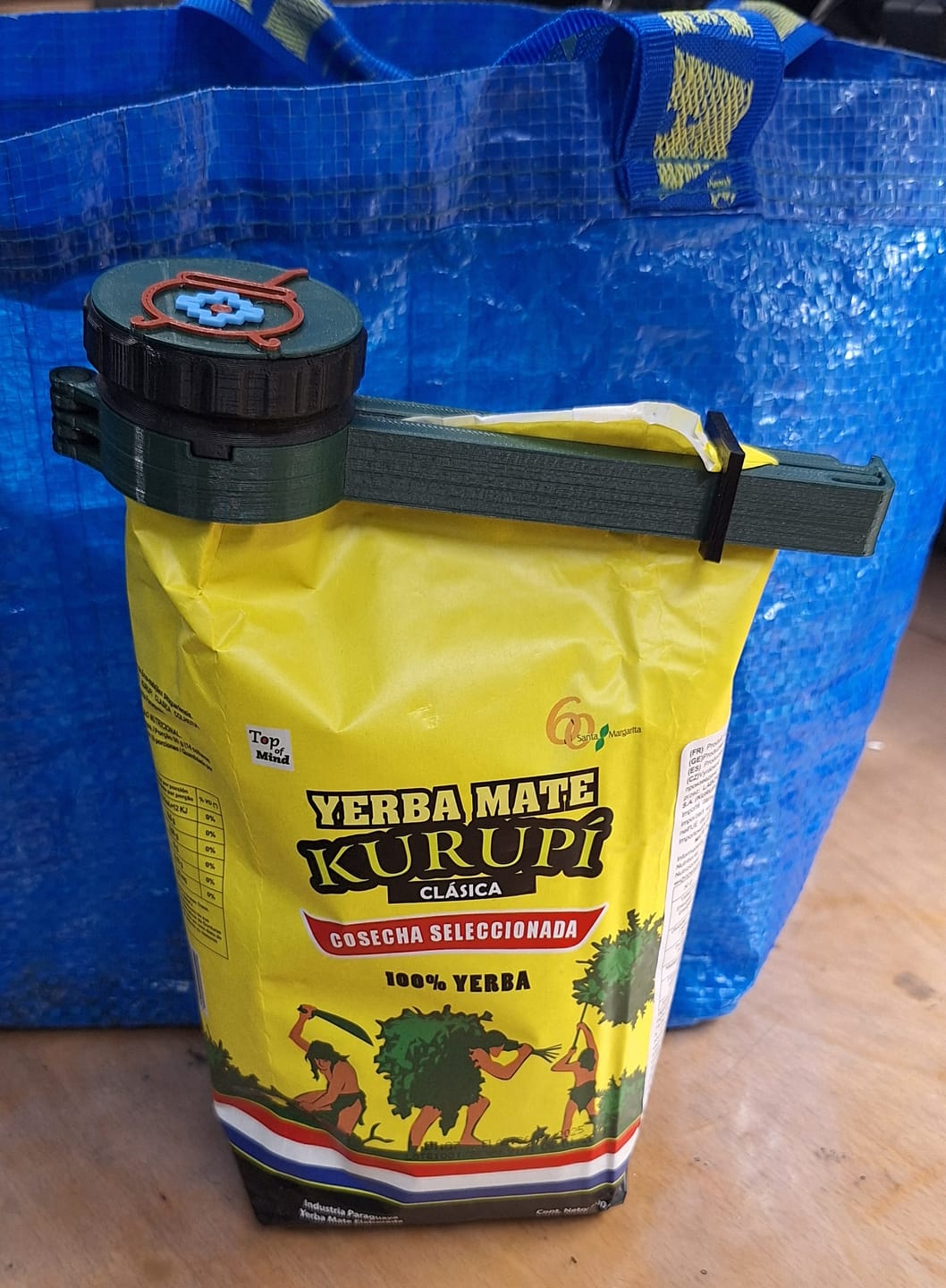 Customer photo review of Bec Verseur Gaucho - Yerba 1kg