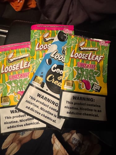 Customer photo review of LooseLeaf x Chief Keef Gross Mystery Wraps (2-Pack)
