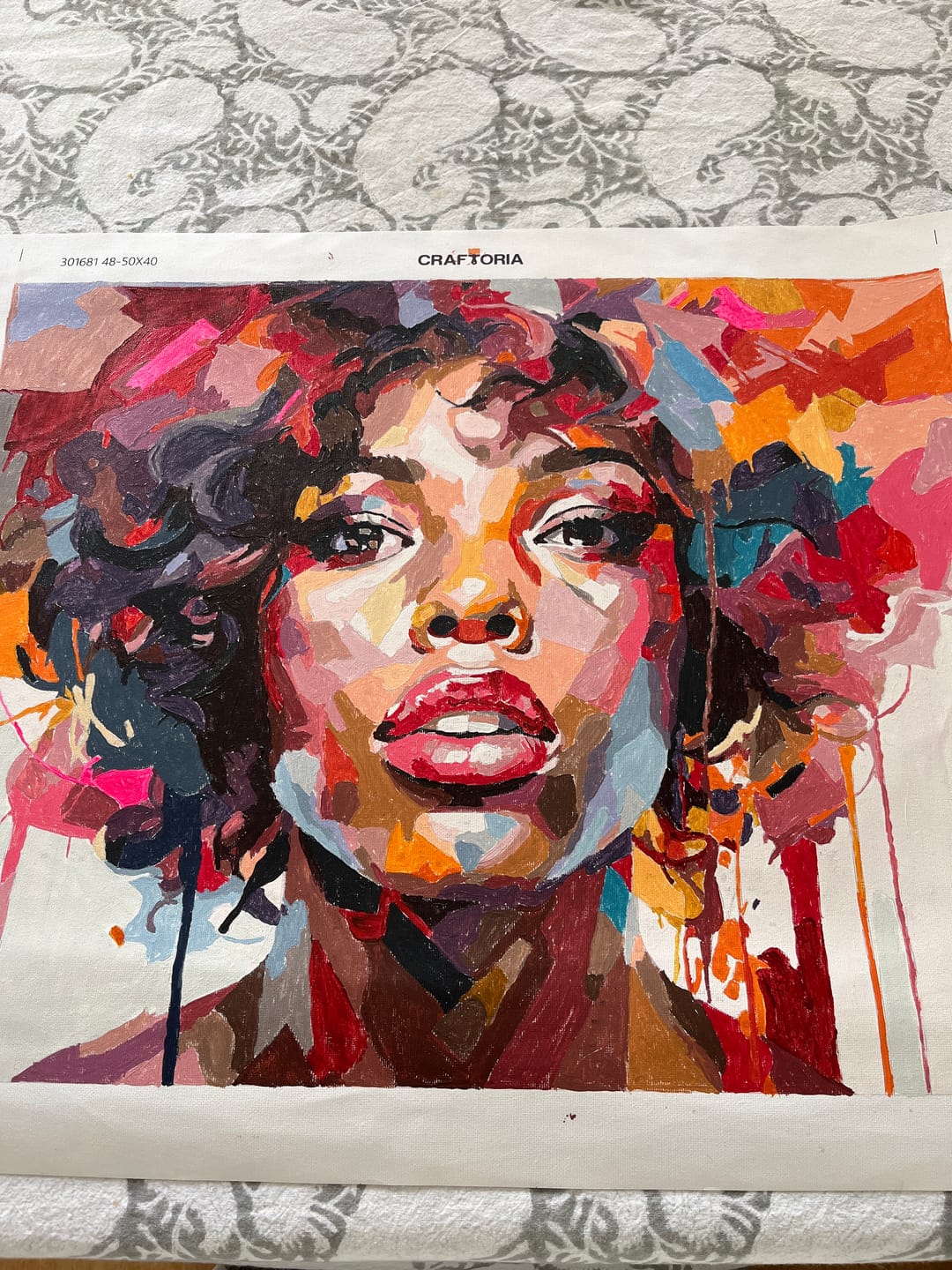 Customer photo review of Colorful Woman