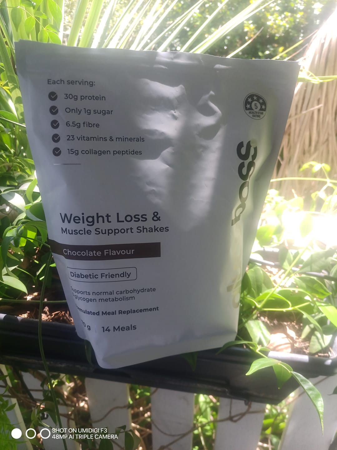Customer photo review of GlucoBoss Weight Loss & Muscle Support Shakes