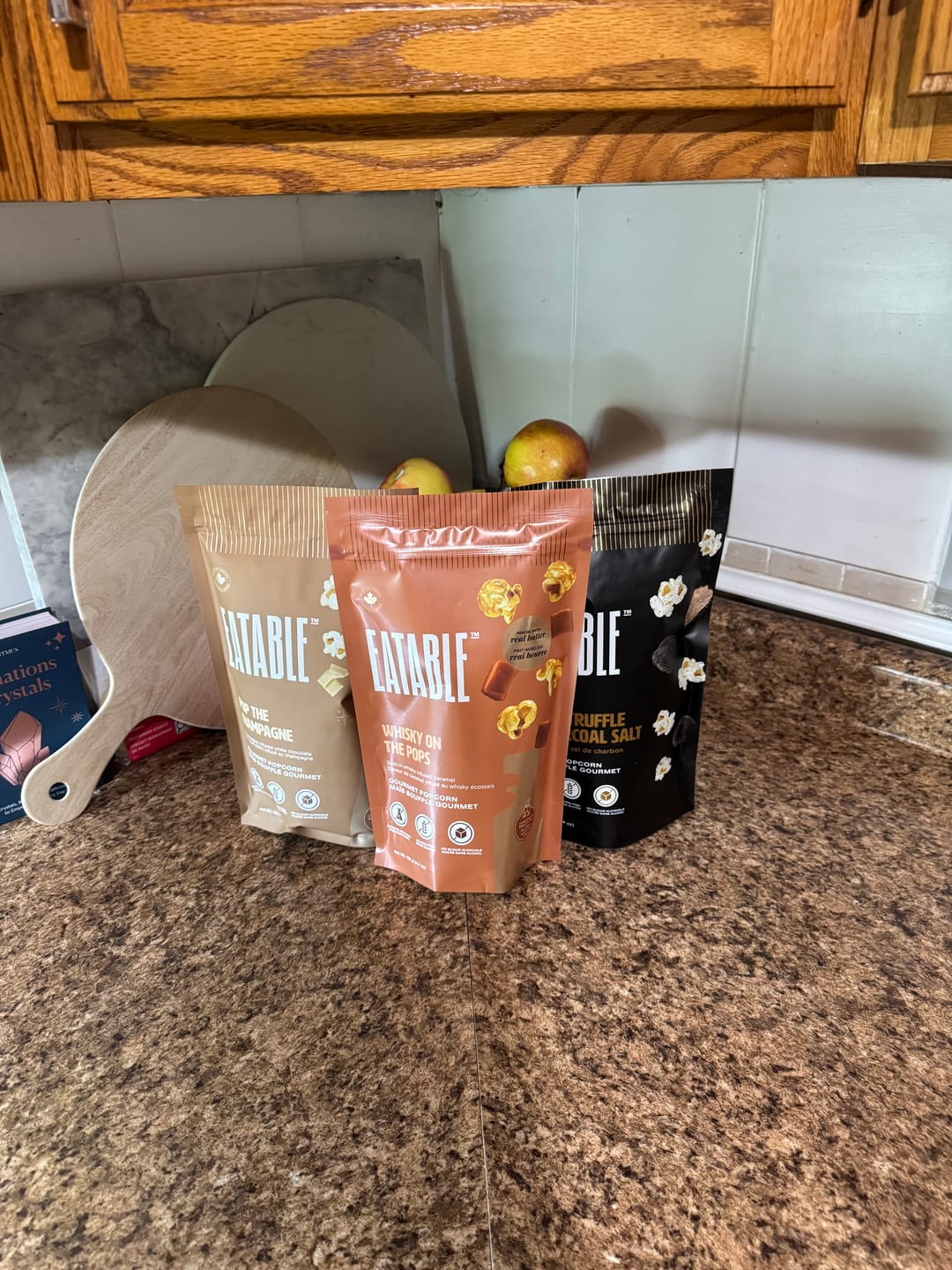 Customer photo review of Whisky on the Pops (125g) - Scotch Infused Caramel Popcorn