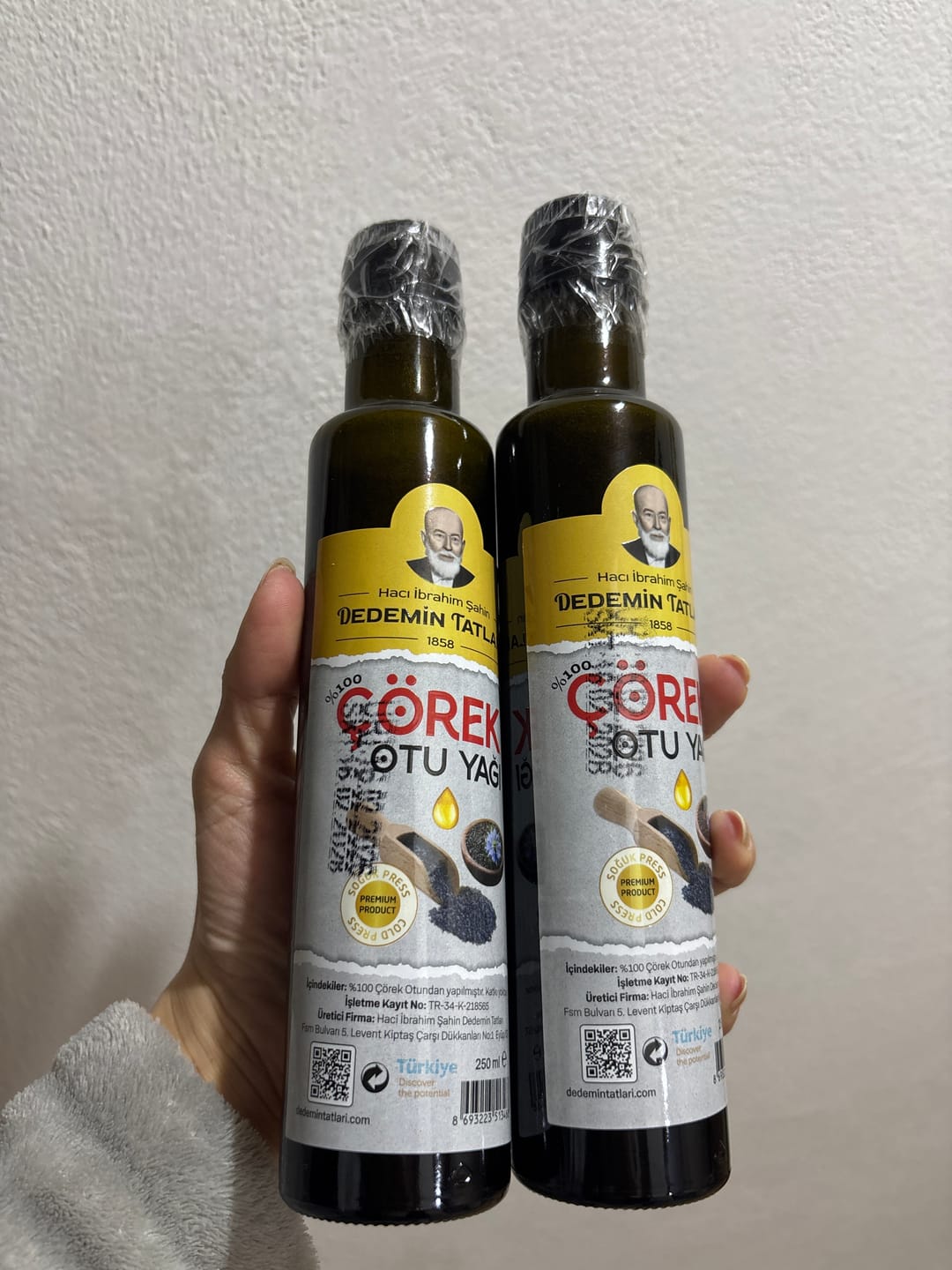 Customer photo review of %100 Çörek Otu Yağı