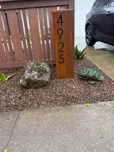 Customer photo review of Address Column