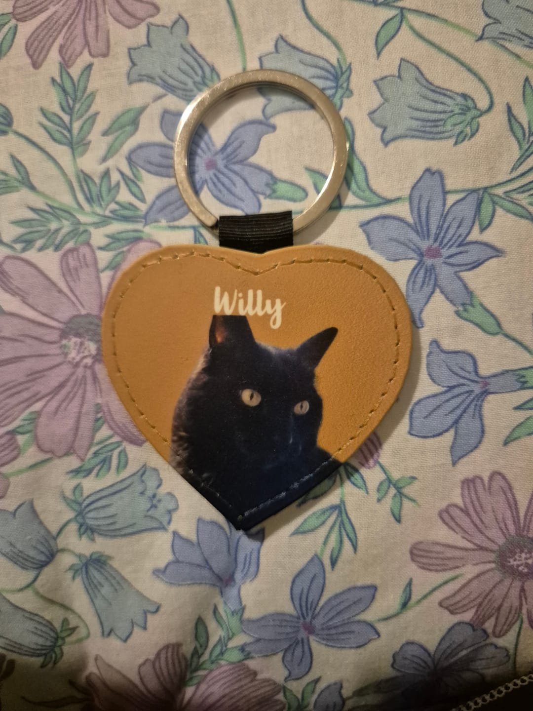 Customer photo review of Ritratto animale domestico - Portachiavi personalizzato