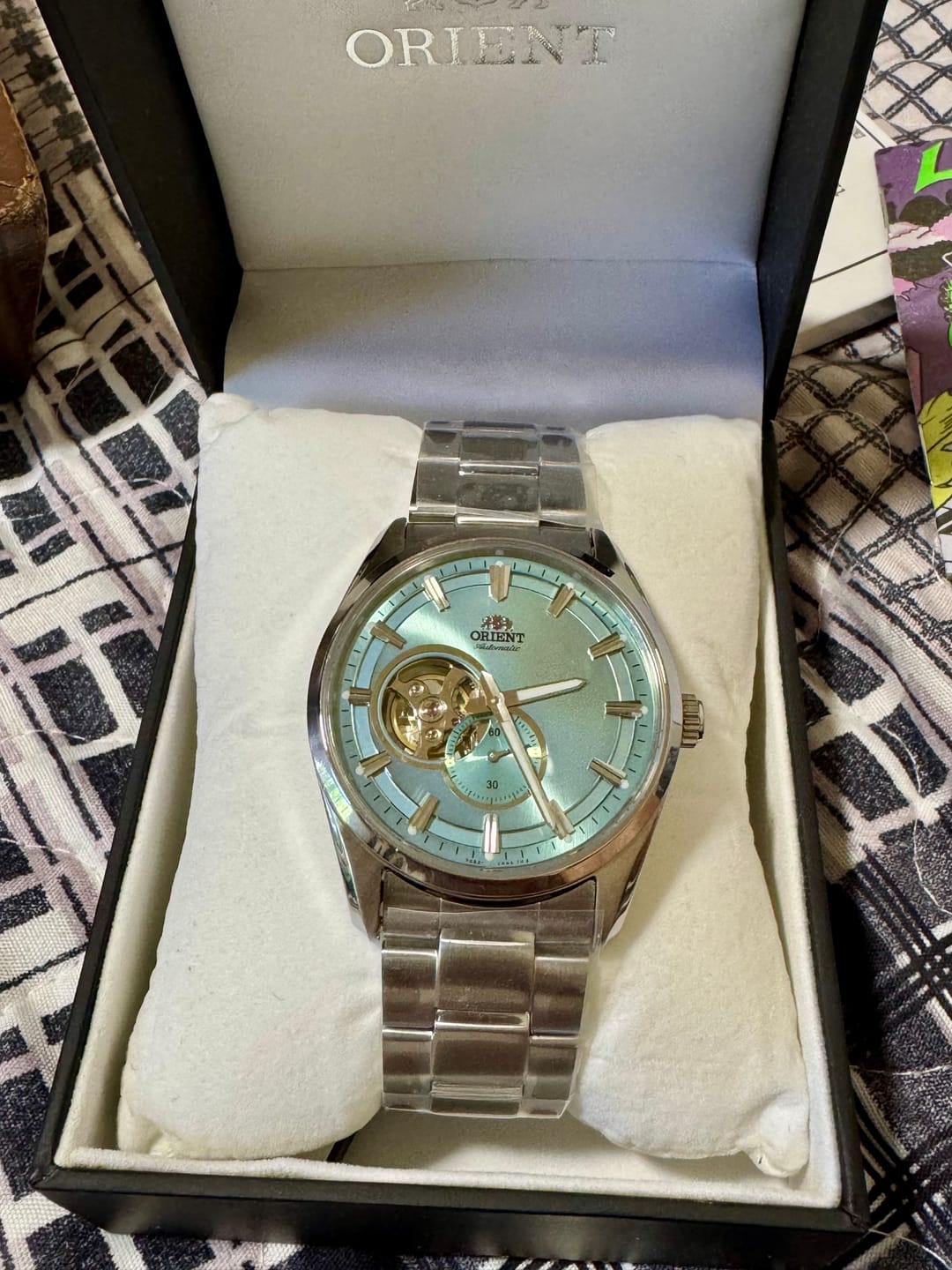 Customer photo review of Reloj Orient Automatic RA-AR0009L Open Heart 40.8 mm