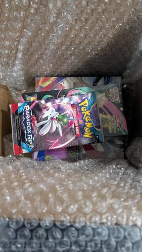 Customer photo review of Pokemon Paradox Rift Booster Pack