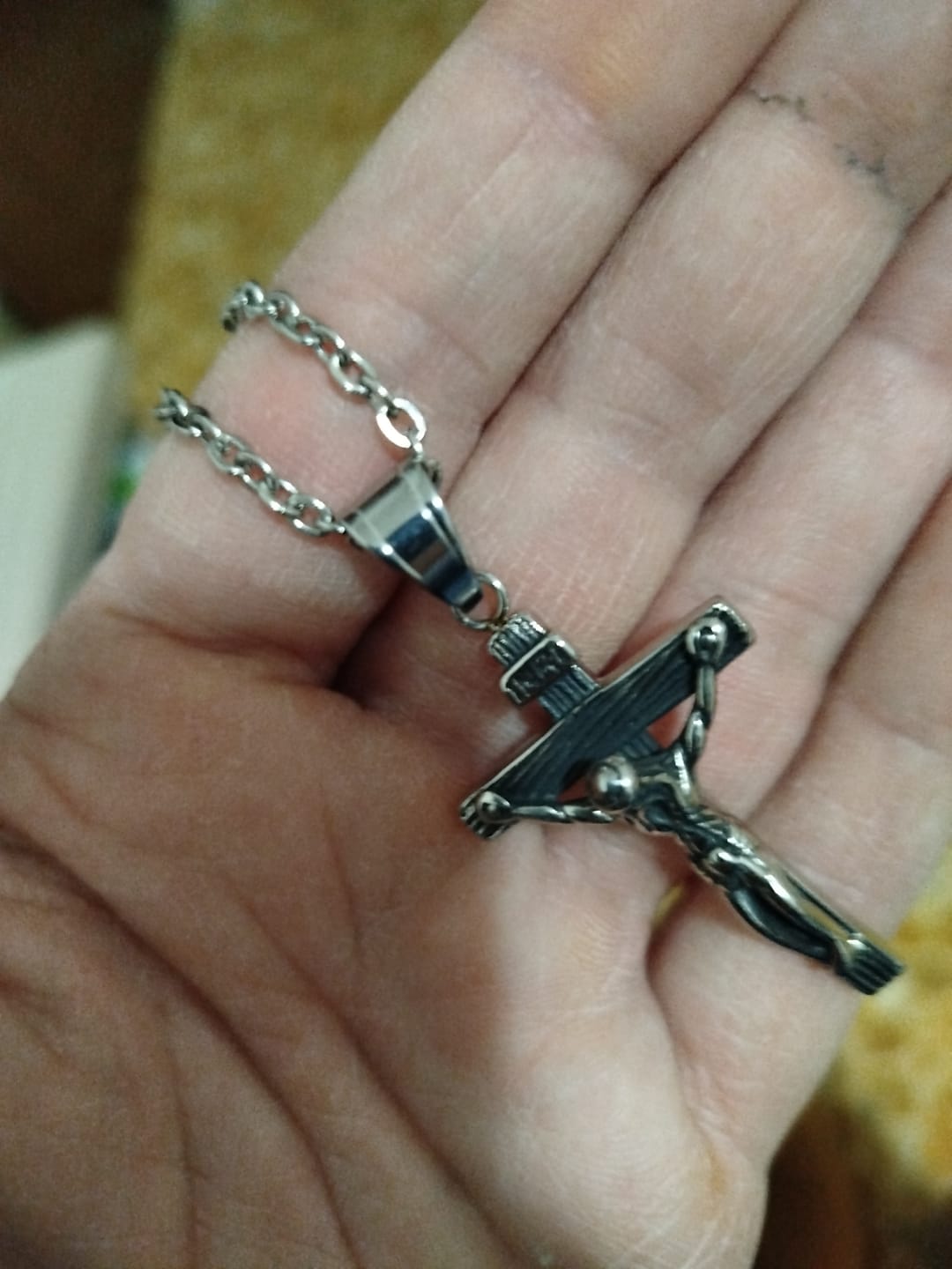Customer photo review of Jesus Piece.