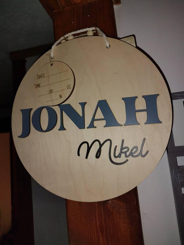 Customer photo review of Hospital Door Hanger - Lucas Blake