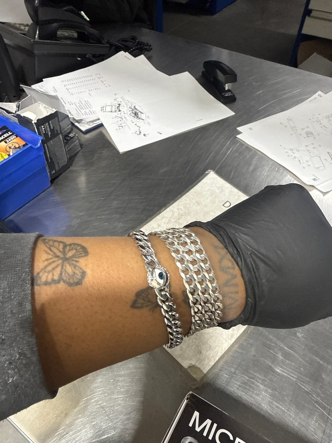 Customer photo review of EVIL EYE BRACELET