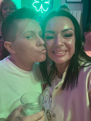 Customer photo review of Sleek Cheeks Dimension Duo Blusher.