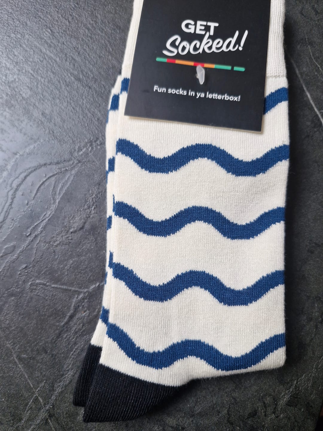 Customer photo review of Unisex Sock Subscription - Pay Per Month