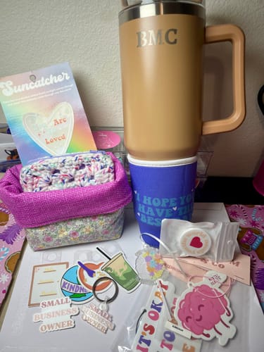 Customer photo review of Floral Day Dream Bubble Bucket