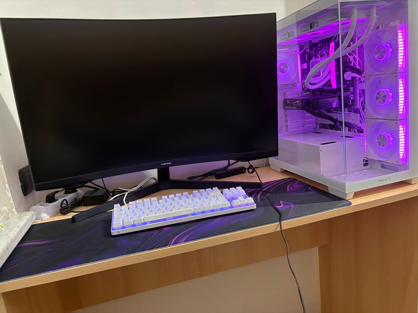 Customer photo review of Liquid Purple