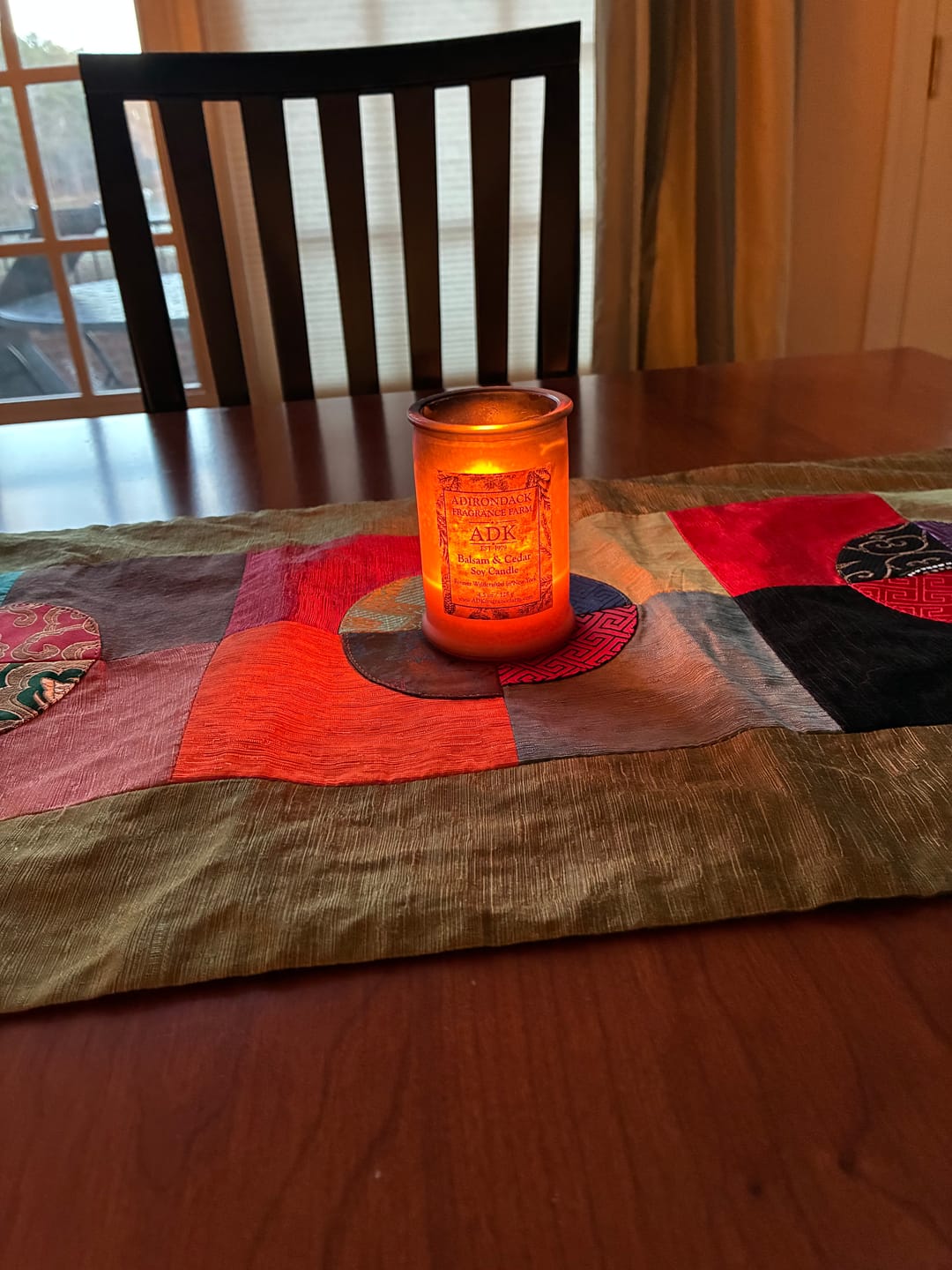 Customer photo review of Balsam & Cedar Candle