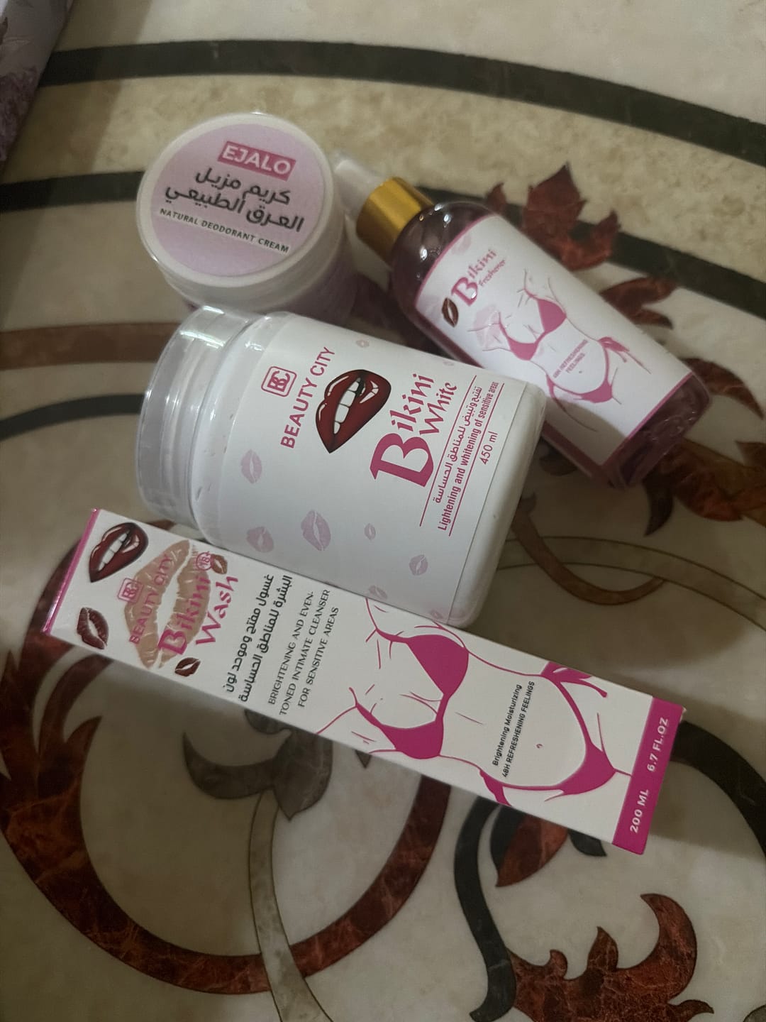 Customer photo review of Fragrant Bikini Care Set - 3 products