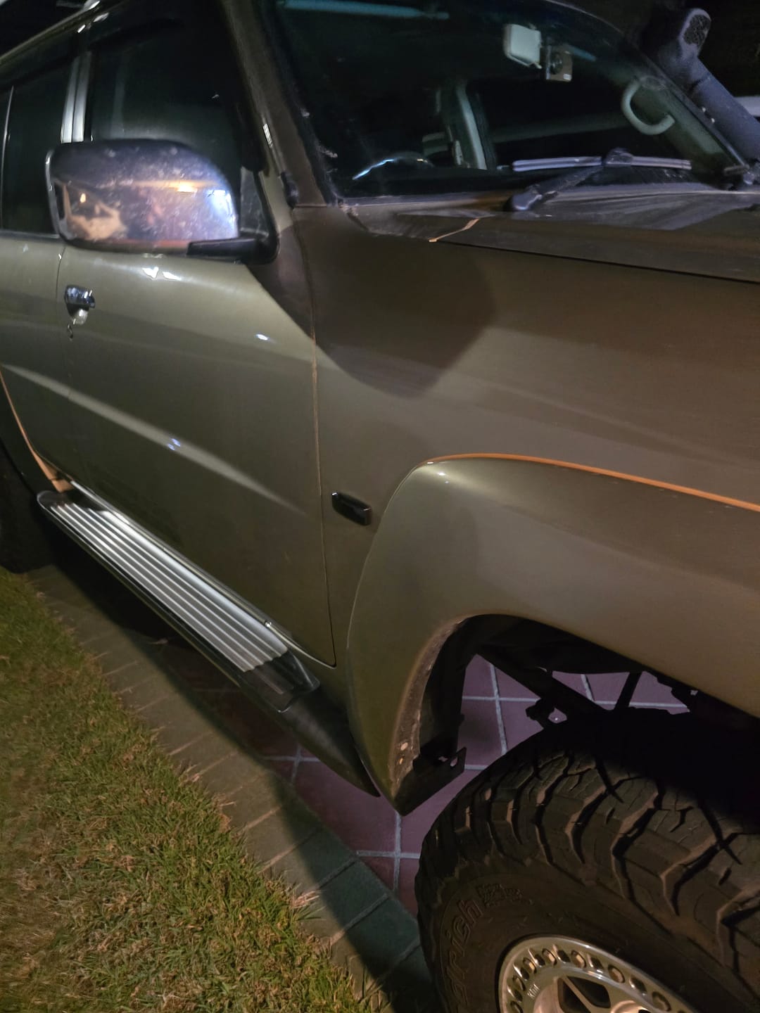 Customer photo review of Sequential Side Indicators to suit Y61 S4 Patrol