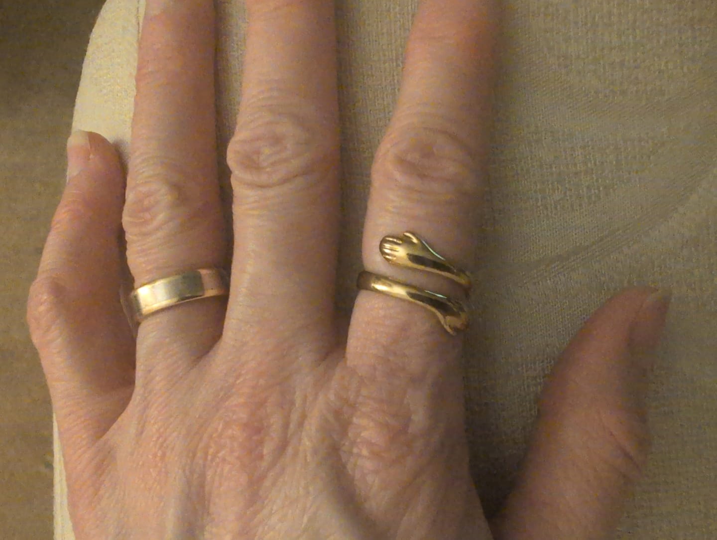 Customer photo review of Forever Hug Ring