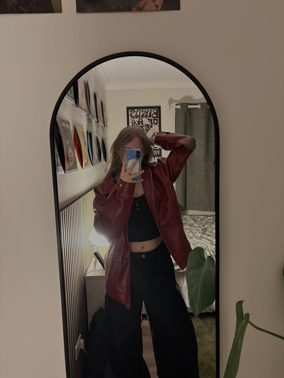 Customer photo review of Aelfric Eden Vintage Leather Jacket