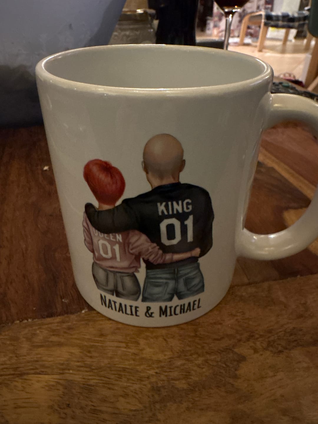 Customer photo review of Jeden Tag - Paar-Tasse