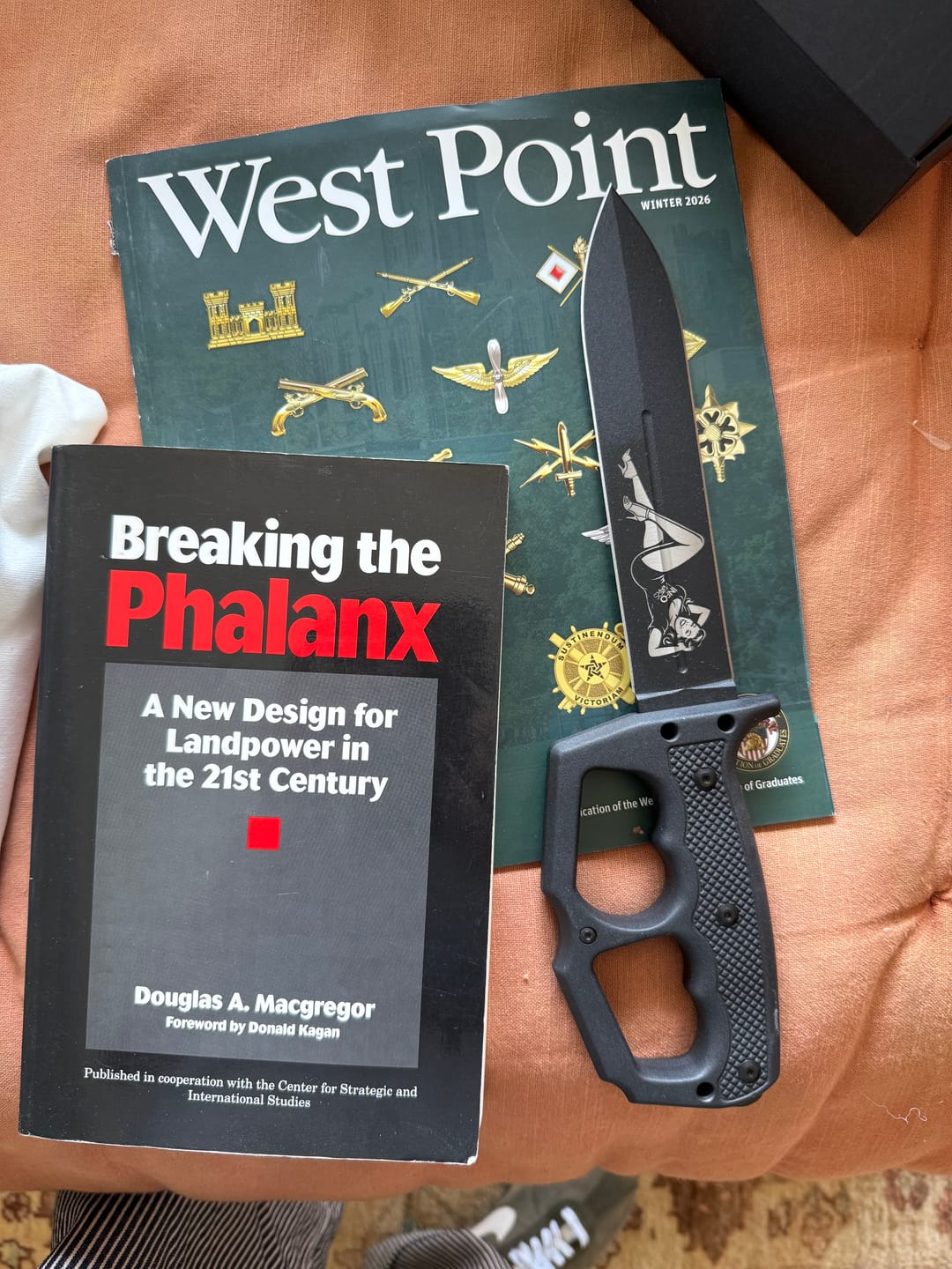Customer photo review of Life Is Fiery With It's Beauty Trench War Dagger