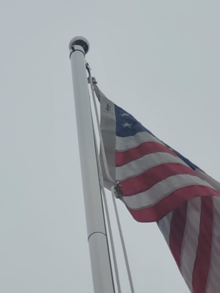 Customer photo review of Flag Snap Hook - Stainless Steel
