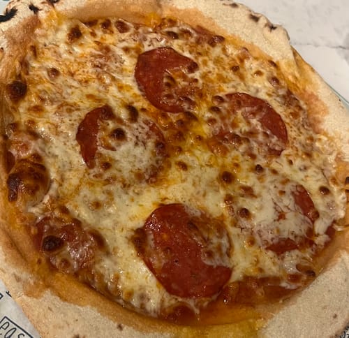 Customer photo review of Sourdough Pizza Bases