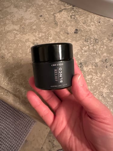 Customer photo review of Ignite Body Relief CBD Balm 1000mg