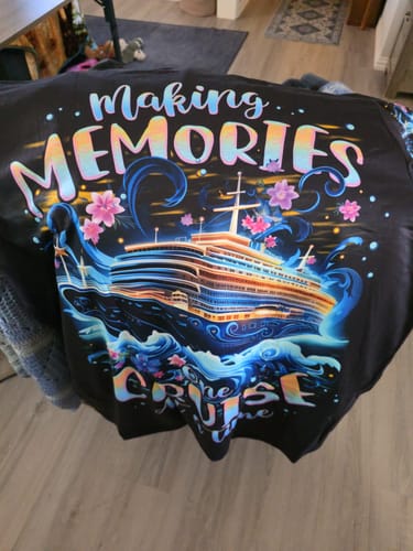 Customer photo review of MAKING MEMORIES ONE CRUISE ALL OVER PRINT - TLTR0610232