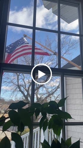 Customer video review of Non-Tangle Flagpole Spinners