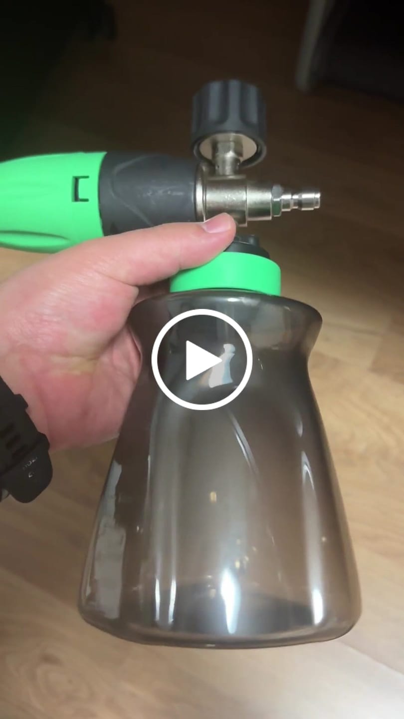 Customer video review of Armour DRFT Foam Cannon