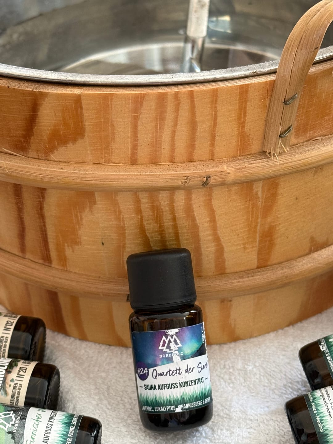 Customer photo review of Sauna Aufguss Konzentrat #24 Quartett der Sinne