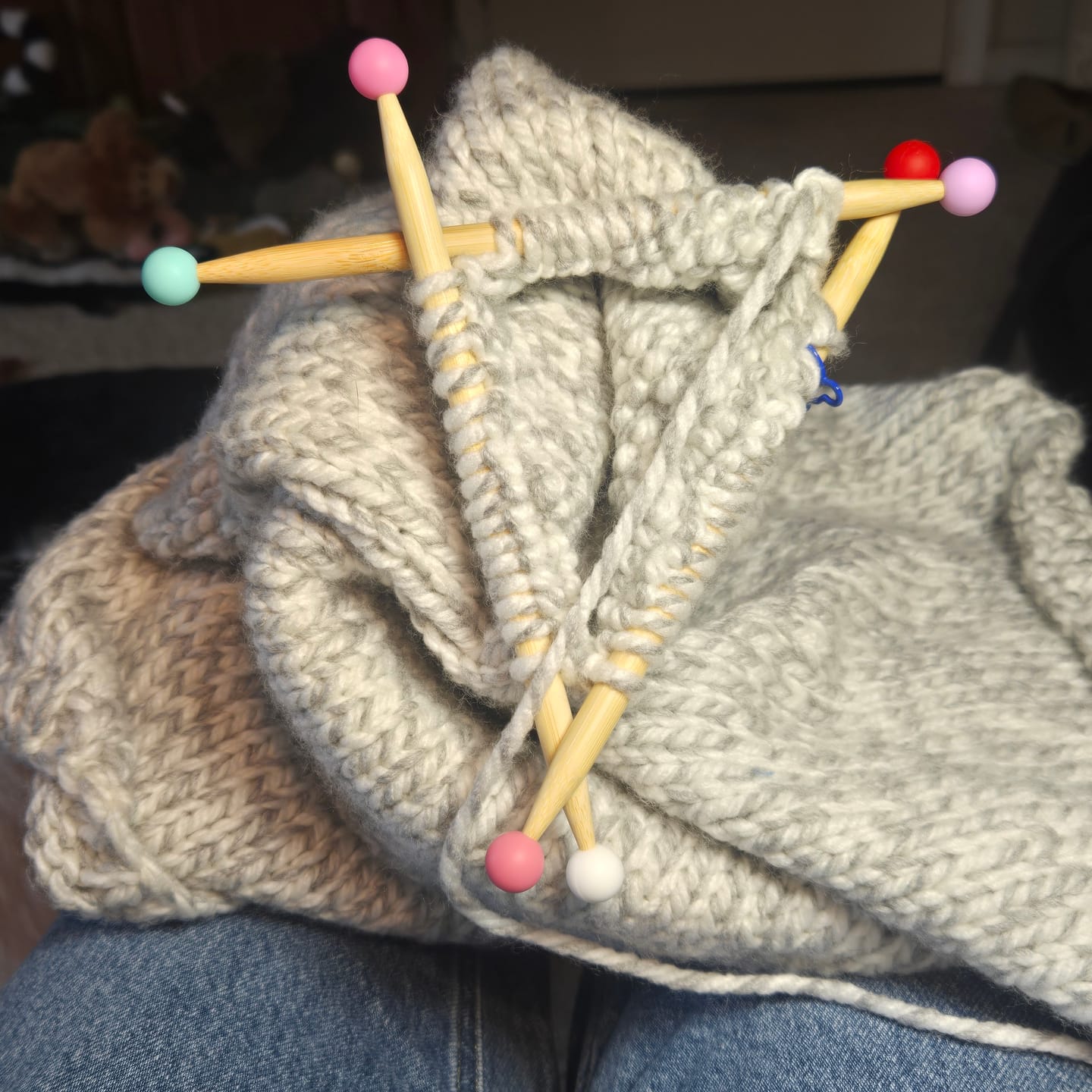 Customer photo review of Ball Silicone Stitch Stoppers Grab Bag - Set of 6