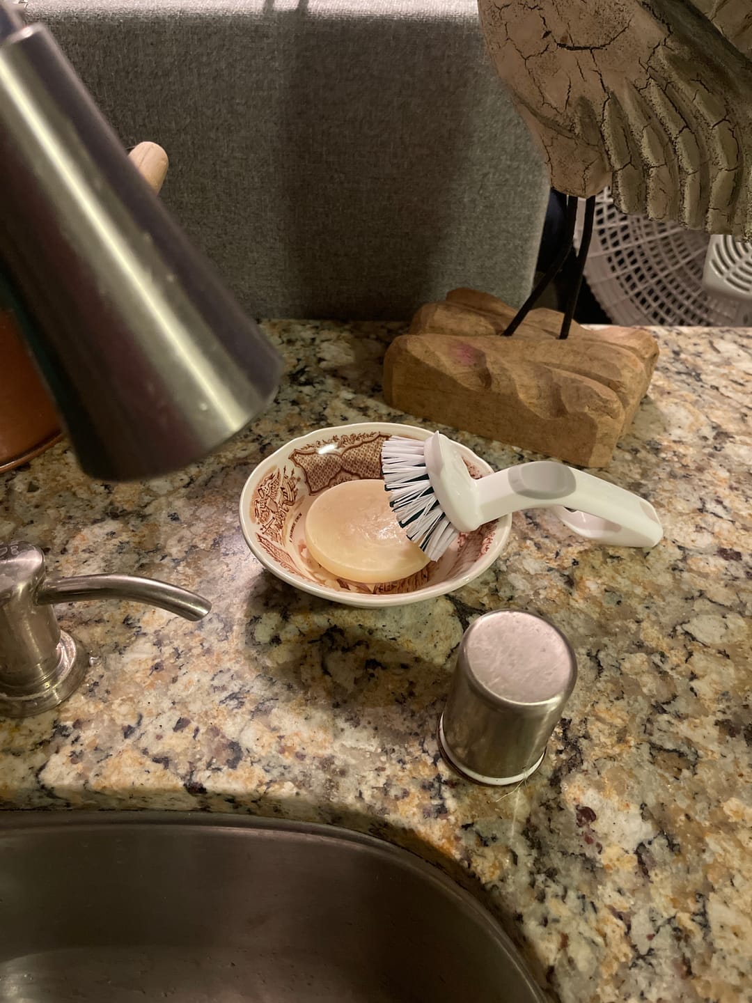 Customer photo review of Tallow Dish Soap