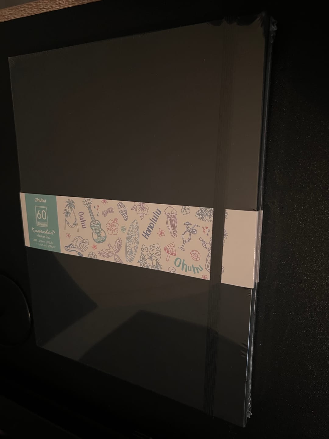 Customer photo review of Ohuhu Bleedproof Double-Sided Marker Pad with PU Cover