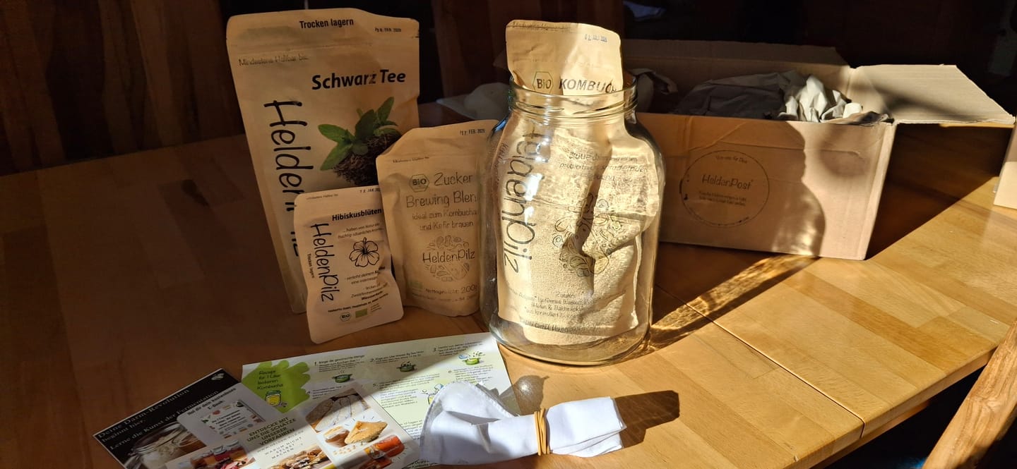 Customer photo review of BIO Kombucha Starter-Set