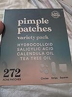 Customer photo review of 272 CT Variety Pack Pimple Patches Hydrocolloid Patch Spot Treatment