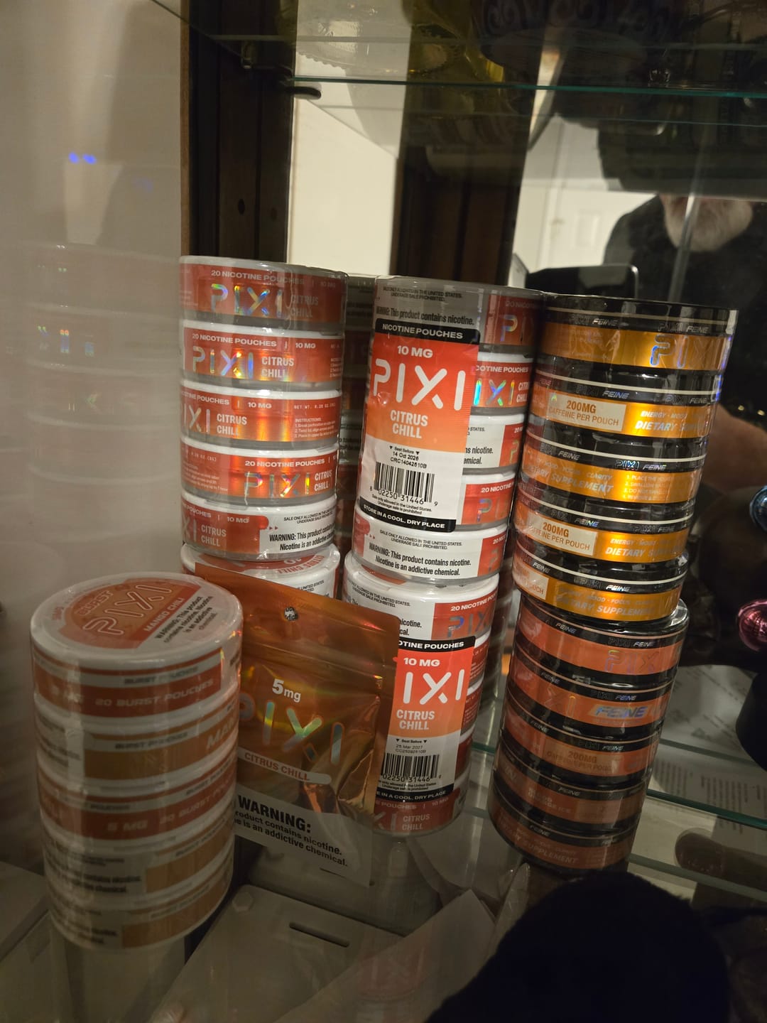Customer photo review of Burst Nicotine Pouches