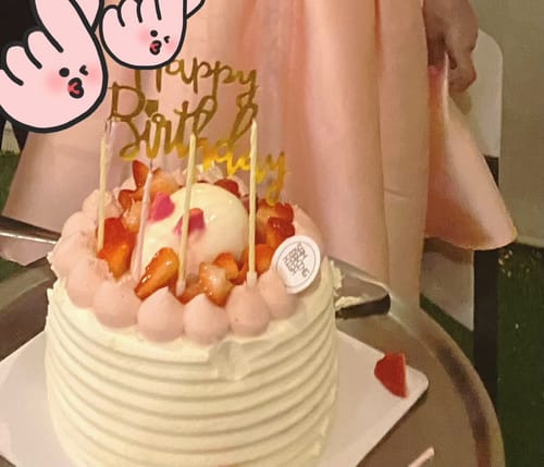 Customer photo review of Strawberry Bunny