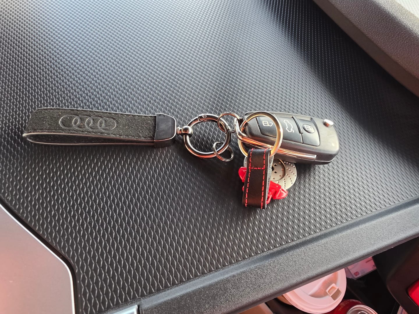Customer photo review of AUDI KEYCHAIN
