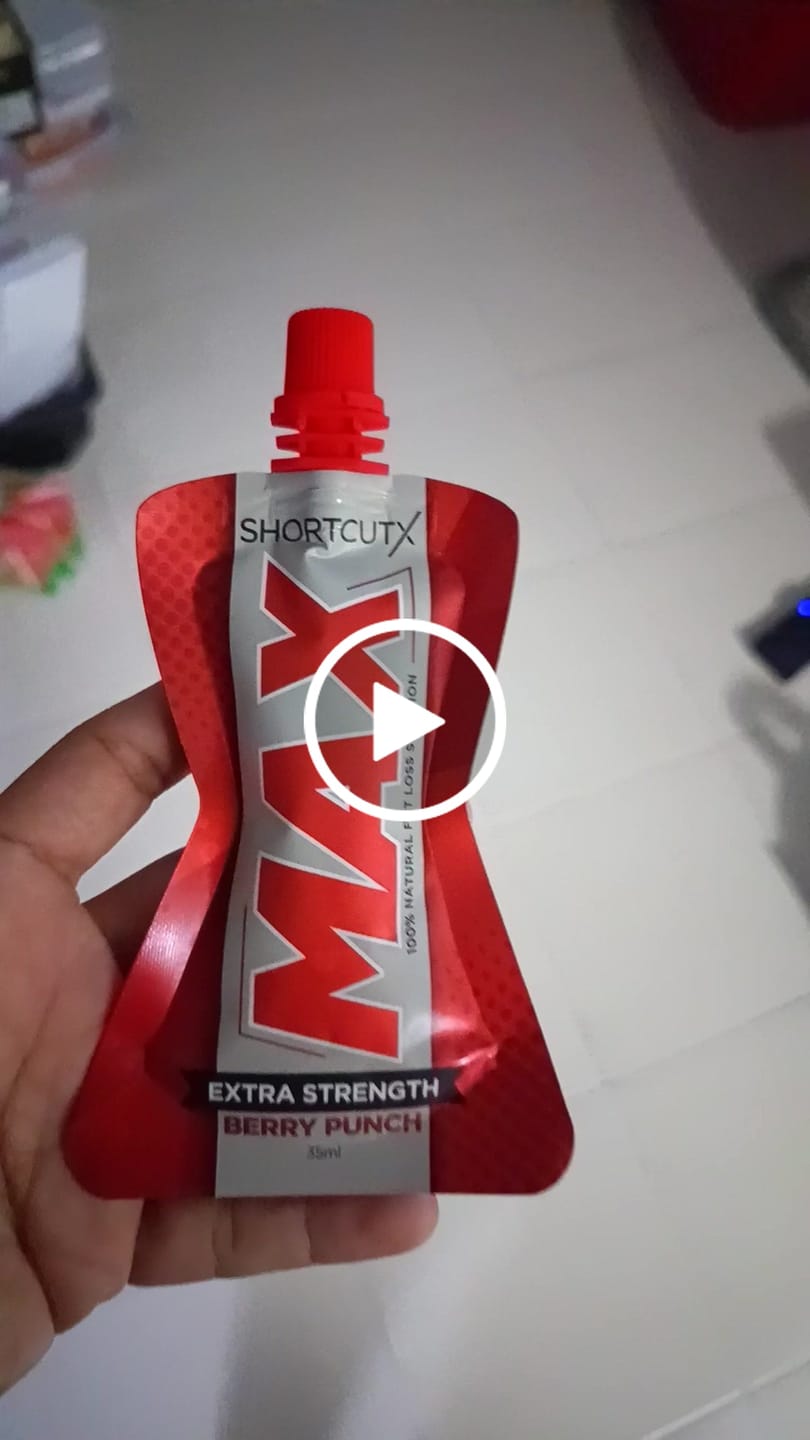 Customer video review of Shortcutx Max Fat Burner Berry Punch