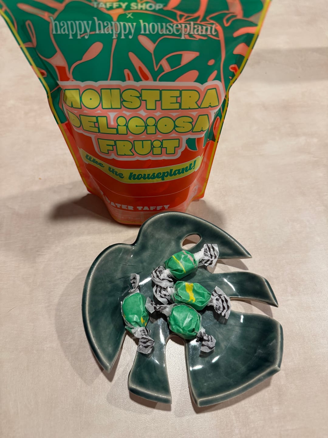 Customer photo review of Monstera Deliciosa Fruit Salt Water Taffy