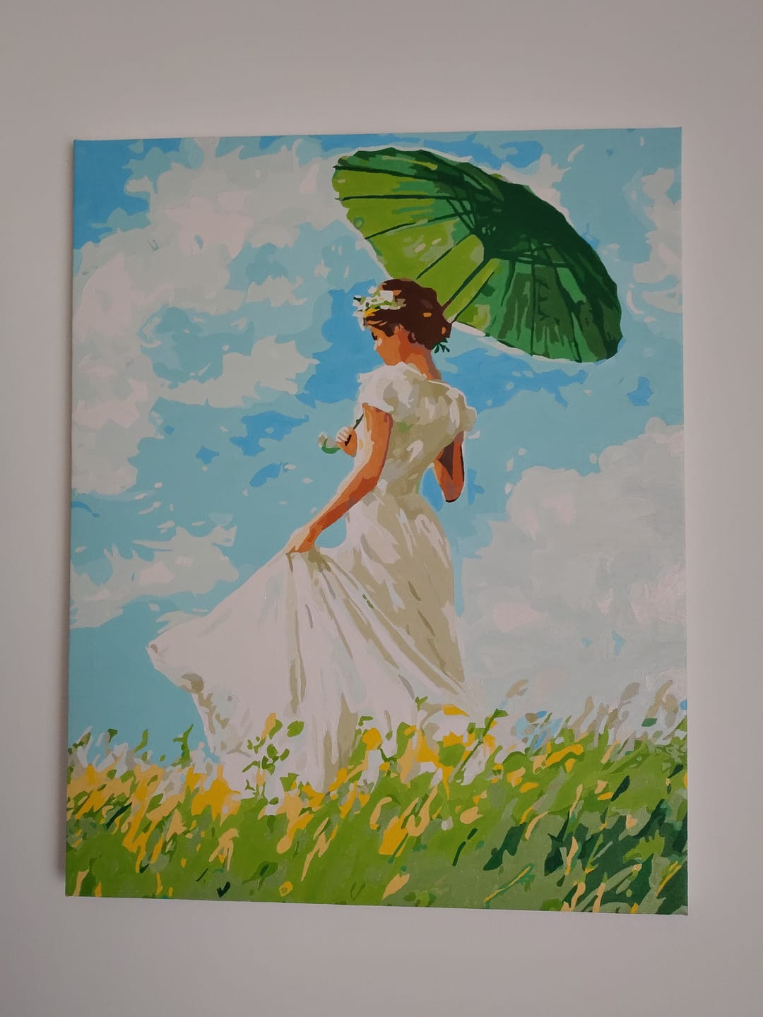 Customer photo review of Woman with a Parasol