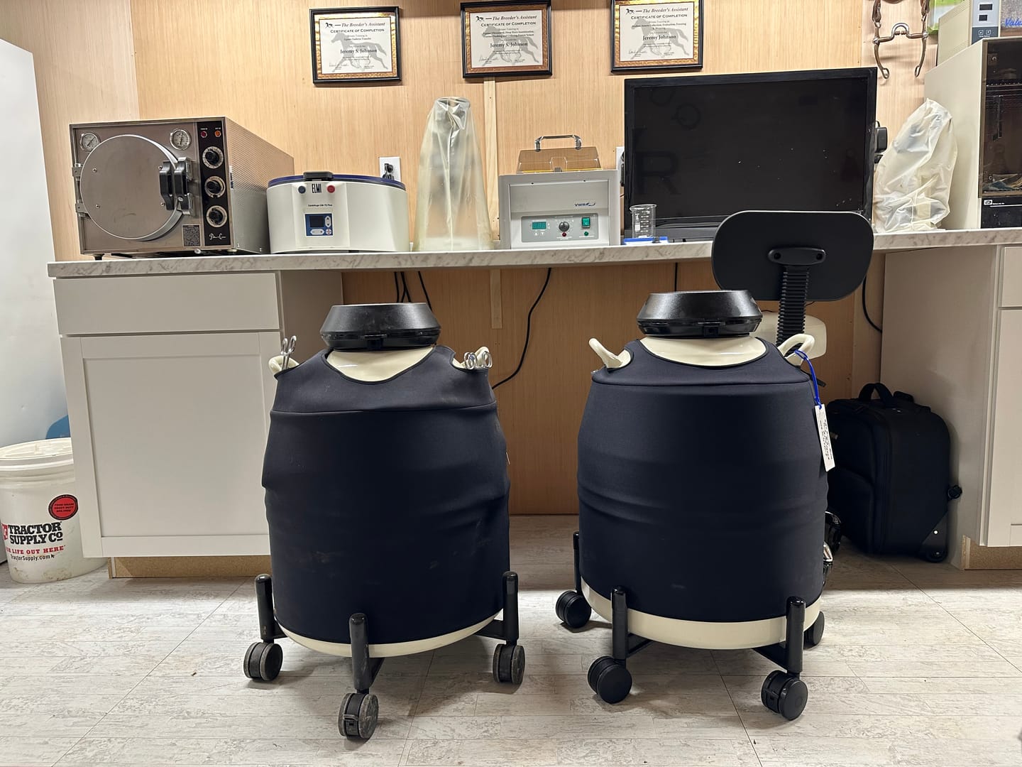 Customer photo review of MVE XC 47/11-6 with Roller Base - Includes Shipping