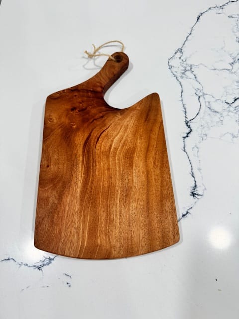 Customer photo review of Router Templates 4 Pack - Cheese Board Acrylic Templates