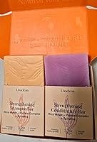Customer photo review of Rice Water Shampoo & Conditioner Bars w/Spirulina, Matcha, Hyaluronic Acid, & Coconut Oil