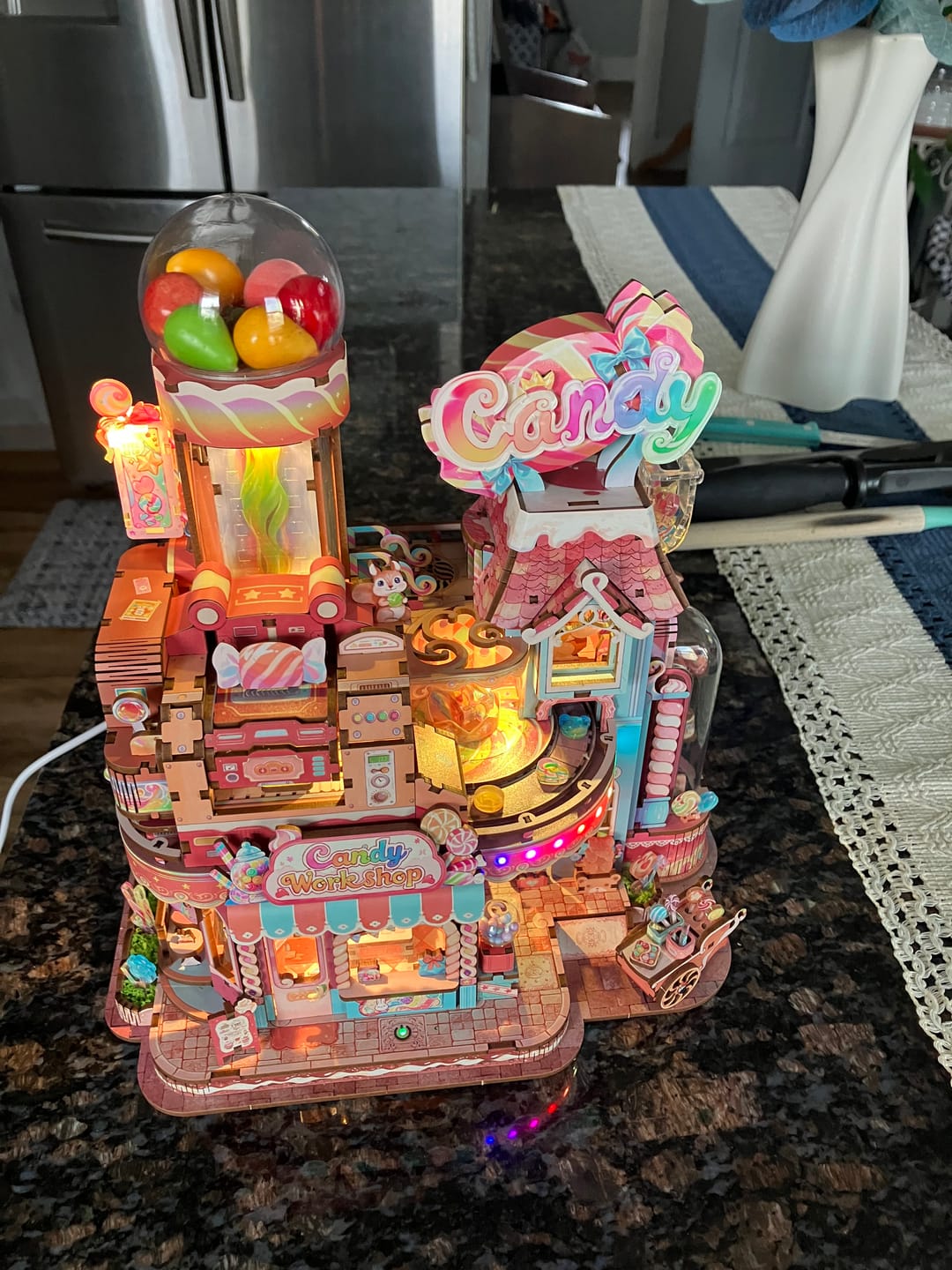 Customer photo review of Candy Workshop 3D Wooden Puzzle