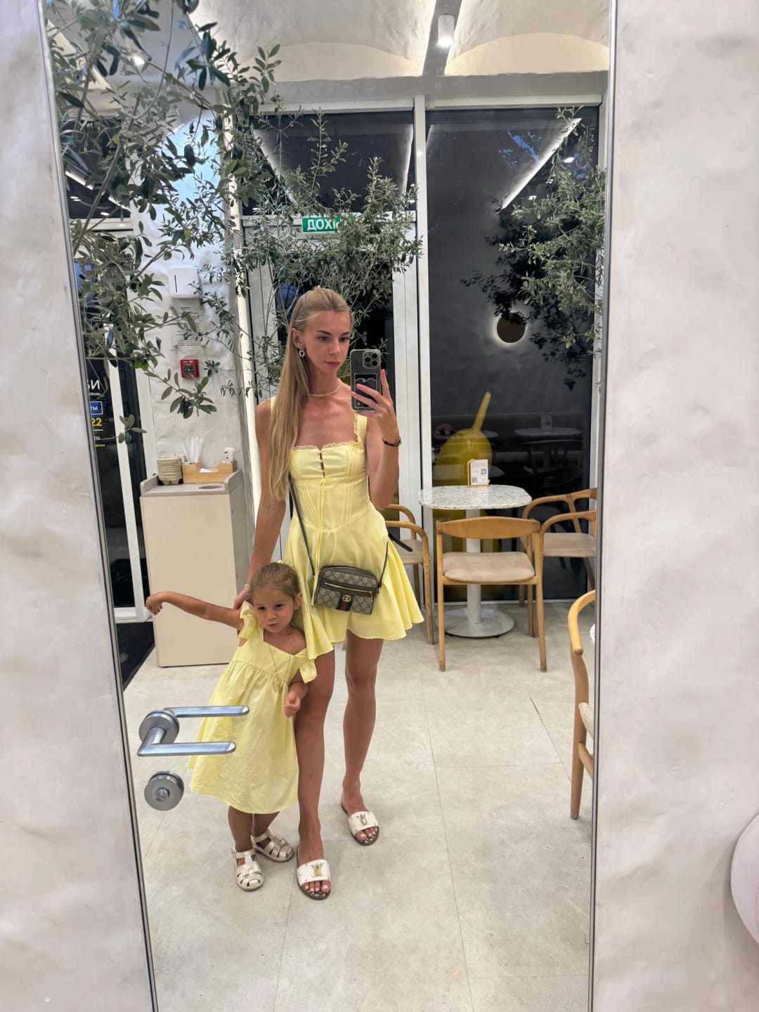Customer photo review of Jolie Flowy Lace Up Mini Dress