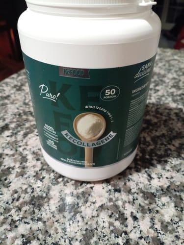 Customer photo review of COLLAGENE GRASS FED CON VIT C 500G
