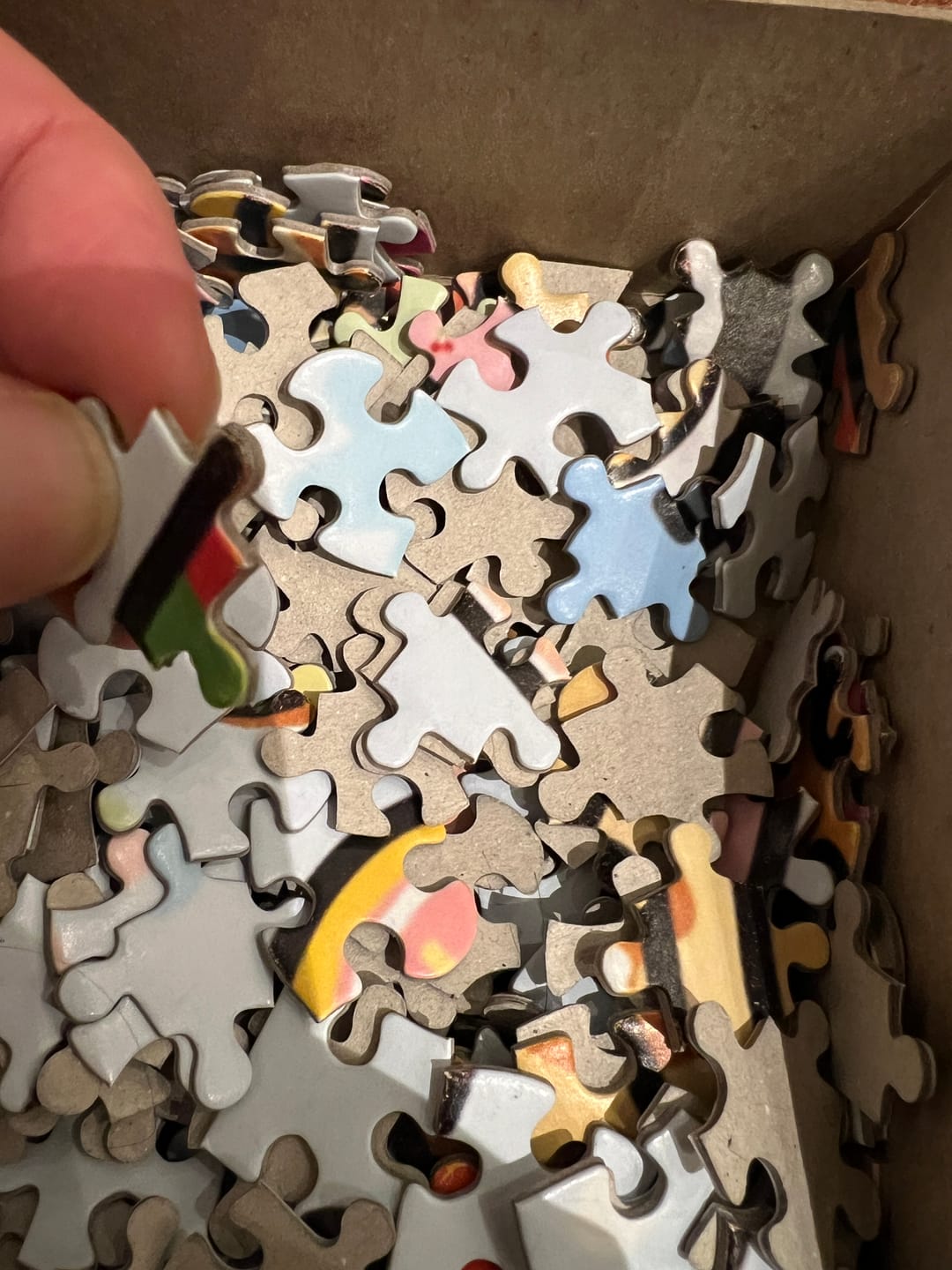 Customer photo review of Custom jigsaw puzzle
