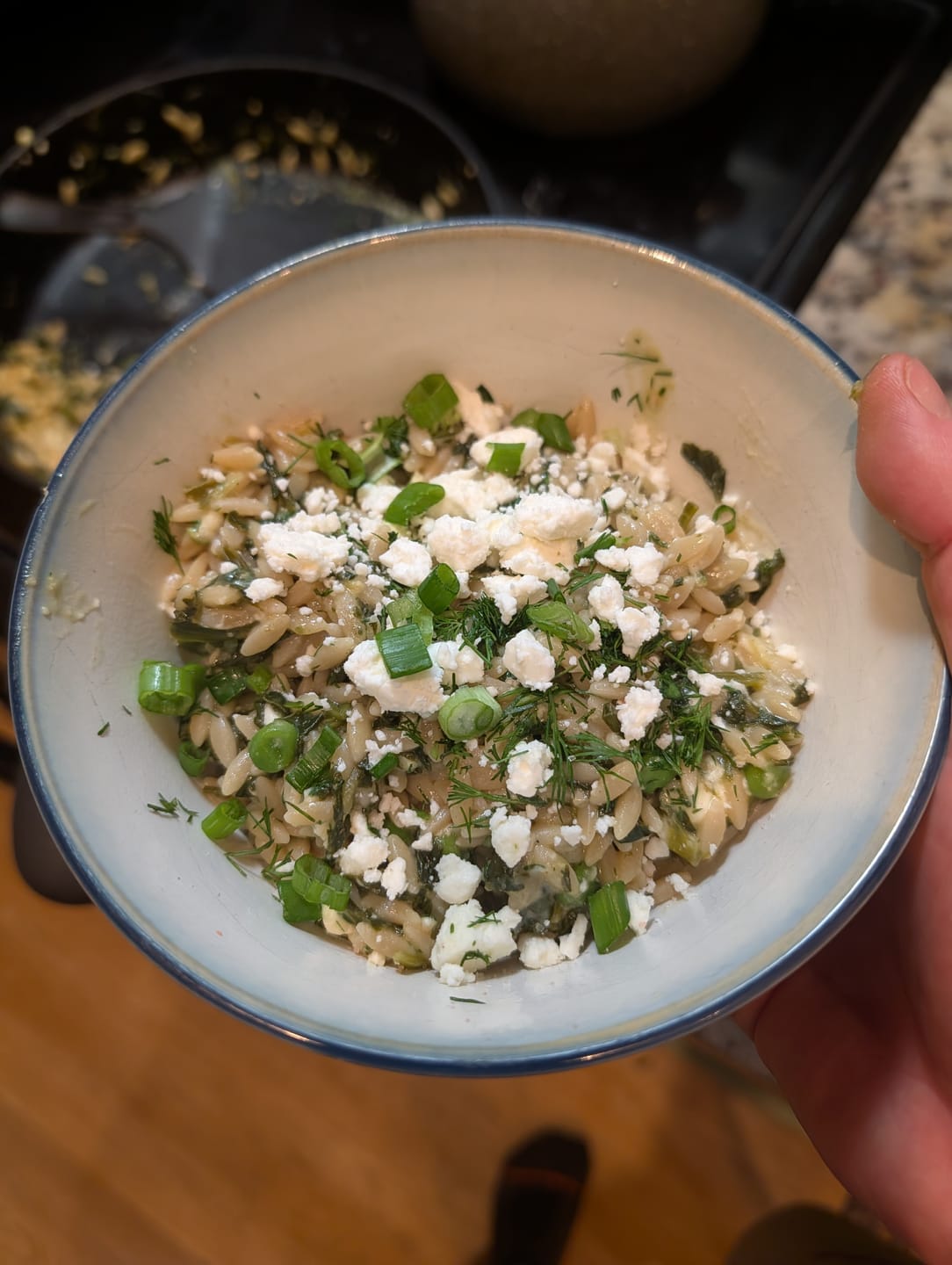 Customer photo review of High Fiber Orzo